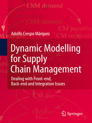 cover image of Dynamic Modelling for Supply Chain Management